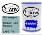 Preview: Volkswagen, Medium Blue Metallic, LA5T / Y5: 500ml Lackdose, von ATW Autoteile West.